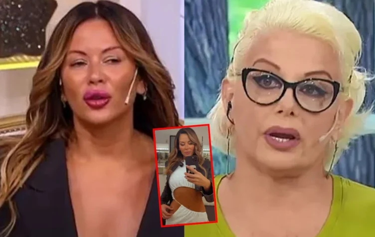 karina jelinek le respondió a carmen barbieri por criticar su cuerpo