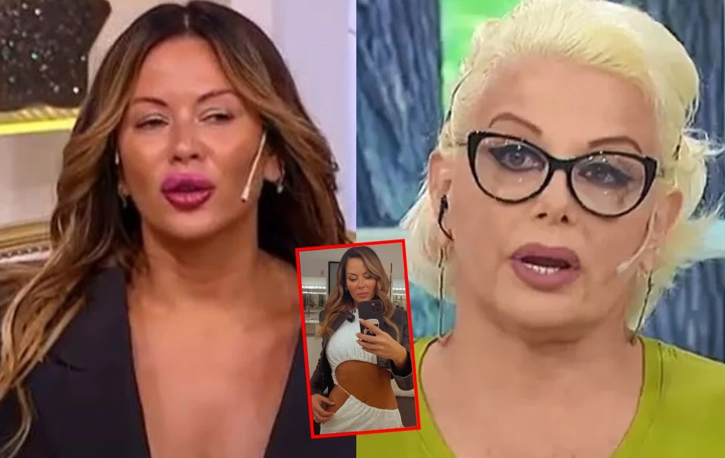 karina jelinek le respondió a carmen barbieri por criticar su cuerpo