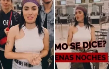 El video viral de Lali Espósito dando una clase de hebreo a horas de llegar a Israel