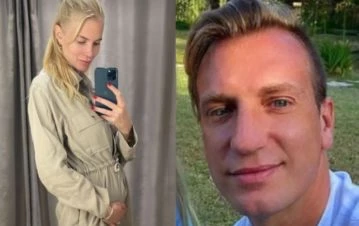 ¡Pura emoción! Maxi López mostró la ecografía de su futuro hijo con Daniela Christiansson