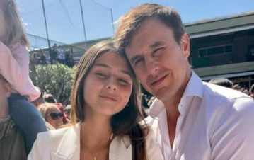 Roberto García Moritán compartió las fotos de la confirmación de su hija Delfina