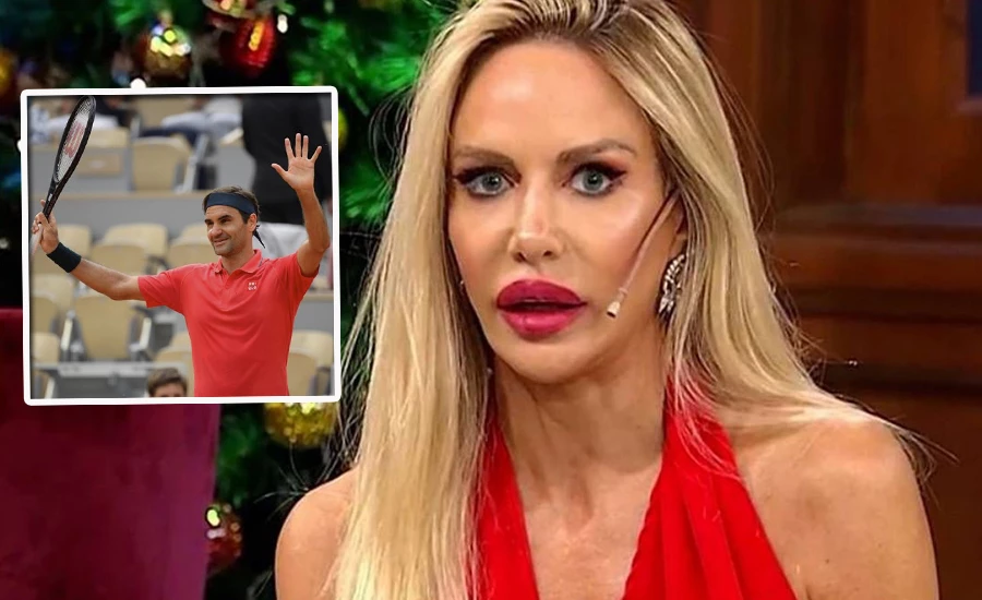 Luciana Salazar saludó el retiro de Roger Federer