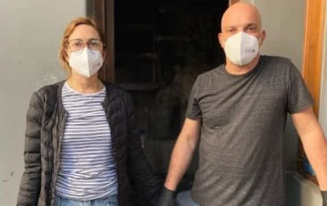 Se incendió la casa del chef Santiago Giorgini: las fotos