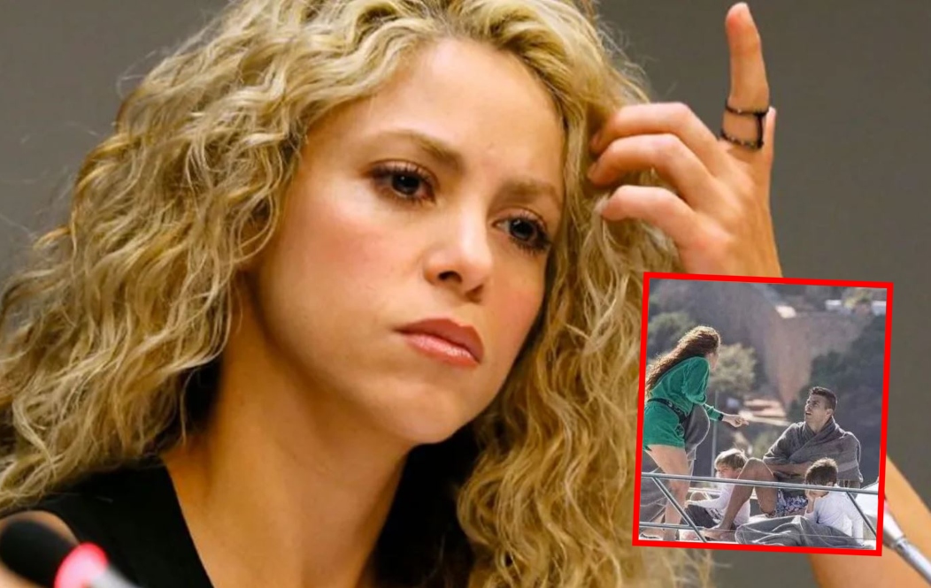 ¡De terror! Se filtraron fotos de Shakira y Piqué discutiendo a los gritos frente a sus hijos