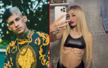 Revelan cómo reaccionó Tamara Báez al enterarse qué L-Gante la engañó en un hotel