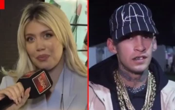 Wanda Nara coqueteó en vivo con L-Gante y le tiró una picante propuesta: "Haríamos buena pareja..."