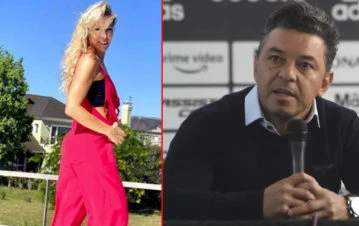 Cómo están Geraldine La Rosa y Marcelo Gallardo tras la polémica renuncia del Muñeco a River