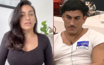 La reacción de la mamá de Tomás Holder al ver su video hot