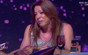 Lizy Tagliani se quebró en Quién es la máscara al hablar del amor