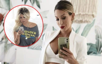 Noelia Marzol accedió a la clave del Instagram de su marido y se comparó con Wanda Nara: “Decí que no soy toxi porque..."