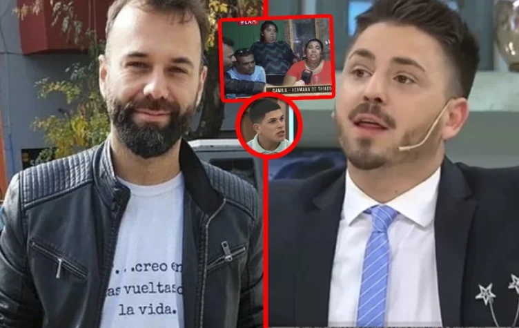 Pampito se cruzó con el notero de LAM por la familia de Thiago