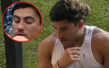 Tomás Holder lloró en vivo en Gran Hermano por su novia