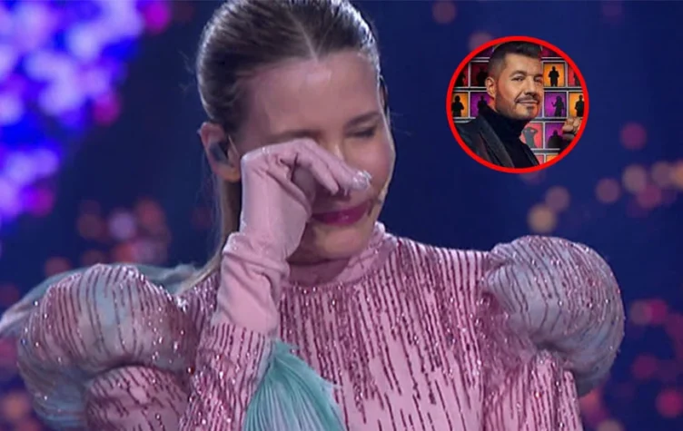 Guillermina Valdés lloró en la máscara