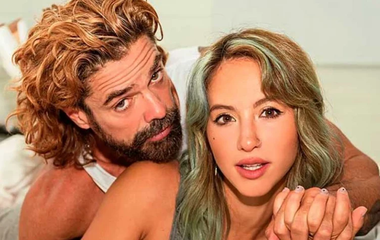 Flor Vigna y Luciano Castro pintaron un cuadro