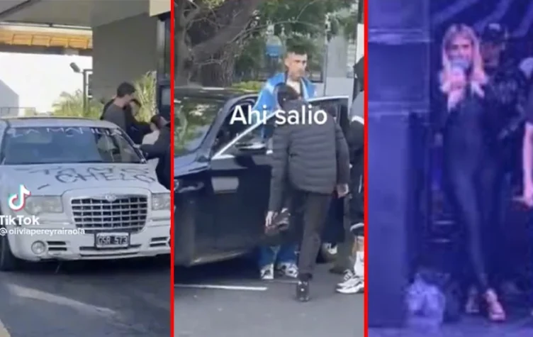 Wanda Nara y L-Gante desayunaron en un McDonalds