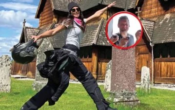 A dónde se va de luna de miel Carolina Baldini con su novio motoquero