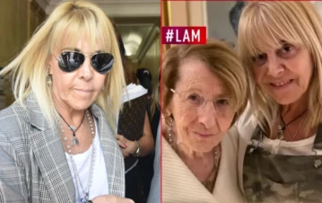 El inmenso dolor de Claudia Villafañe por la muerte de Pochi, su mamá