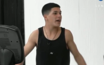 La emoción de Thiago, participante de Gran Hermano, al ver un gimnasio por primera vez en su vida