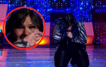 Giuli Ramos de Canta Conmigo Ahora lloró desconsolada tras su presentación