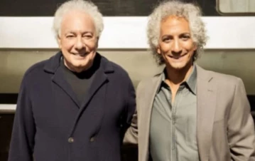 Se revelaron las primeras fotos de Juan Minujín caracterizado como Guillermo Coppola en la serie sobre su vida