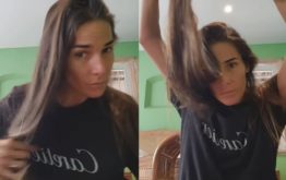 Juana Viale se cortó el pelo por las mujeres iraníes