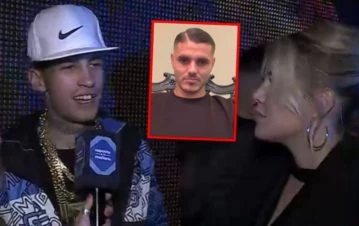 El picante mensaje que L-Gante le dedicó a Mauro Icardi mientras se divertía con Wanda en un boliche: “Le mando un…”