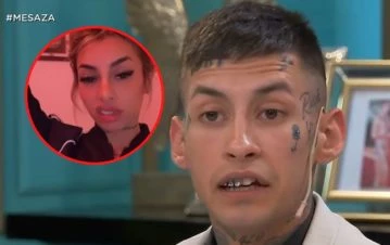 La reacción de L-Gante en medio del escándalo con Tamara Báez: "Un día la vi llorando y al otro..."