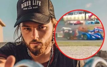 El terrible accidente automovilístico que protagonizó el ex novio de Cande Tinelli: "Se prendió fuego todo"