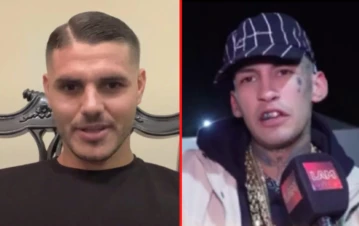 Mauro Icardi enfrentó a L-Gante y lo acusó de "colgarse" de Wanda Nara: "La usó para..."
