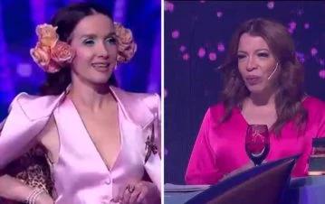 La reacción de Natalia Oreiro cuando Lizy Tagliani arriesgó que debajo de Therry estaba Amado Boudou