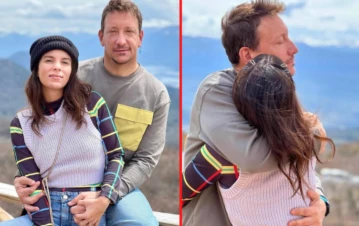 Las fotos de las vacaciones de Nico Vázquez y Gimena Accardi en San Martín de los Andes