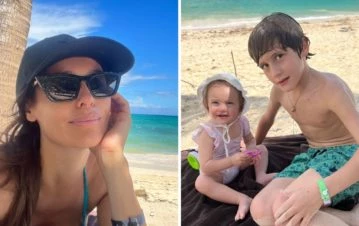 Las fotos de las "nuevas" vacaciones de Pampita en el Caribe: a cuál de sus hijos dejó en Buenos Aires
