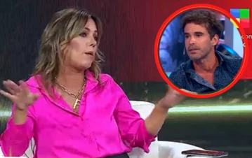 Pía Shaw recordó el ataque de furia que Nicolás Cabré tuvo contra ella:  "Te vas ya de acá o..."