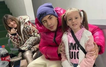La China Suarez y Rusherking le cumplieron un sueño a Alma, la hija del Polaco y Valeria Aquino