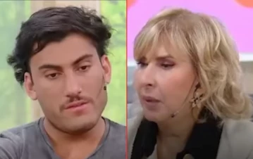 Qué pasó con Tomás Holder en el corte del programa de Georgina Barbarossa tras su amenaza