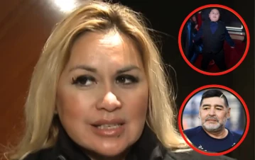 Verónica Ojeda contó cómo vivió su hijo el cumpleaños 62 de Diego Maradona: "Tratamos que..."