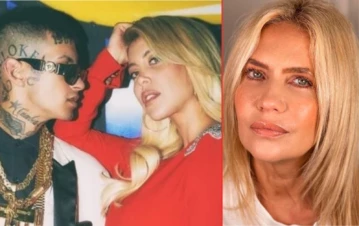 Qué opina la madre de Wanda Nara del romance de su hija con L-Gante