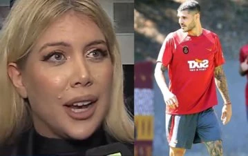 La terrible respuesta de Wanda Nara cuando le preguntaron por el mal momento de Mauro Icardi jugando al fútbol