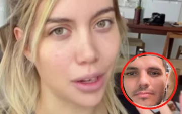 La reacción de Wanda Nara tras el sorpresivo mensaje de Mauro Icardi: "Es muy fuerte, no..."