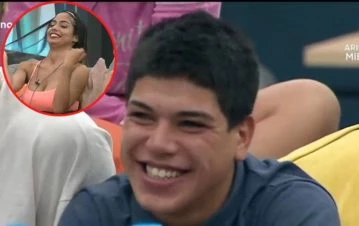 El chape fogoso de Thiago y Daniela después de consagrarse líder de Gran Hermano