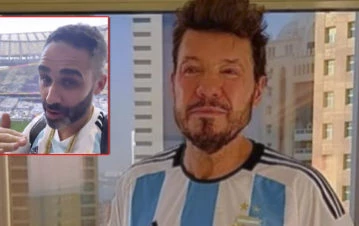 El fuerte reproche de Marcelo Tinelli al Pollo Alvarez con insulto incluido en el Mundial de Qatar: "Nos hizo venir con..."