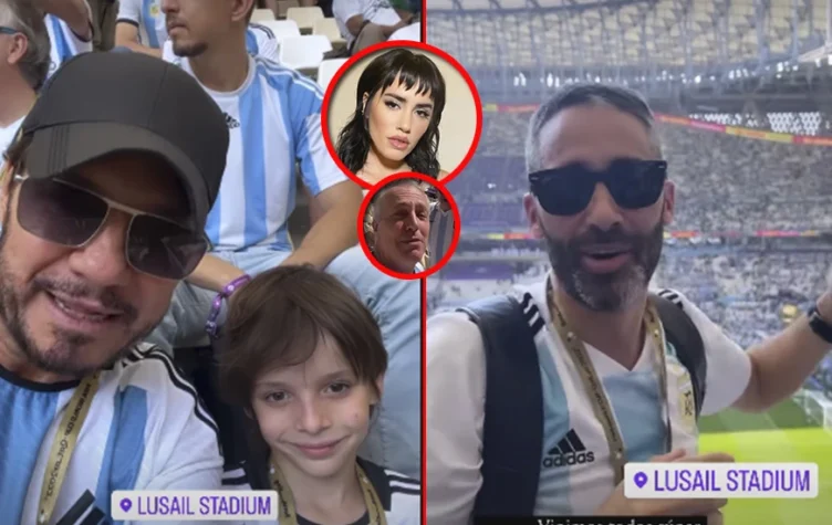 Tinelli, Lali, Marley y el Pollo sufrieron la derrota argentina