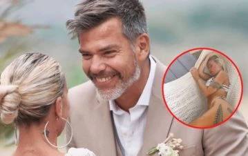 El álbum de fotos súper romántico de la luna miel de Florencia Peña en México