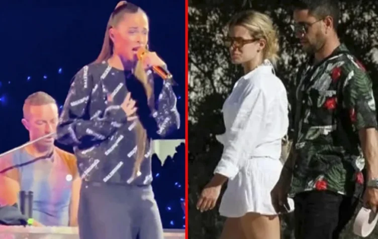 Camila Homs fue a ver a Coldplay y justo cantó Tini