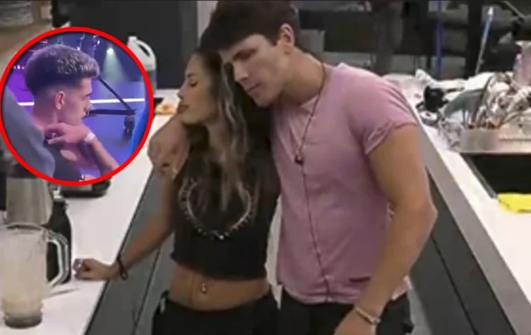 La reacción del novio de Julieta al verla "buscar" a Marcos en Gran Hermano