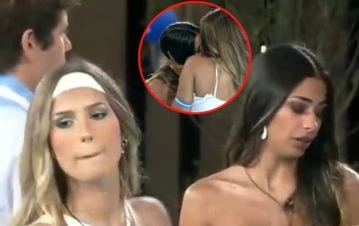 Julieta y Daniela sorprendieron a todos con un beso súper apasionado en Gran Hermano