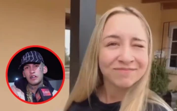 Apareció la hermana no famosa de L-Gante: se llama Samira y estudia Medicina