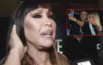 Moria Casán definió a Wanda Nara y L-Gante como una fiambrería: "Más grasa que mortadela con..."