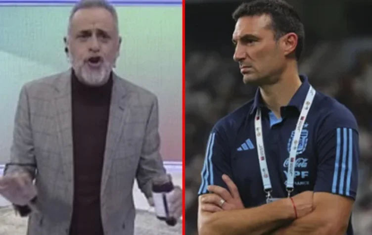 Jorge Rial le exigió un cambio urgente a Lionel Scaloni