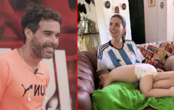 El video de la China Suárez viendo el Mundial junto a Nico Cabré, su ex